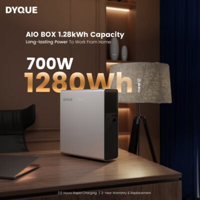 DYQUE ALL-IN-ONE Energy Box 700W Solar Generator