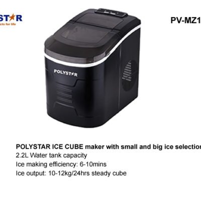 ICE CUBE MAKER, 2.2L WATER TANK