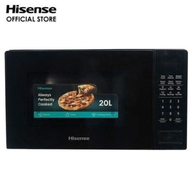 Hisense 20L Digital Microwave – Black Defrost Function