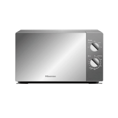Hisense 20L Manual Microwave – Silver Mirror