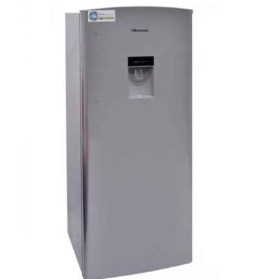 Hisense Fridge 176 Liters Frost Silver Single Door With Water Dispenser