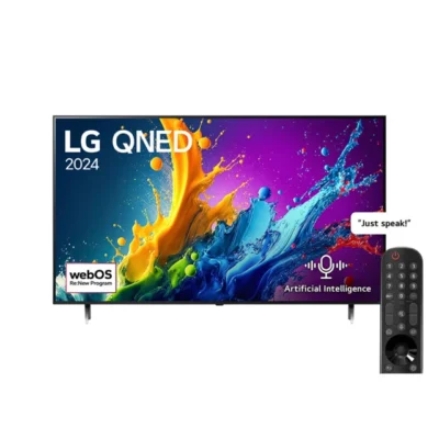 55 Inch LG NanoCell NANO80 4K Smart TV AI Magic remote HDR10
