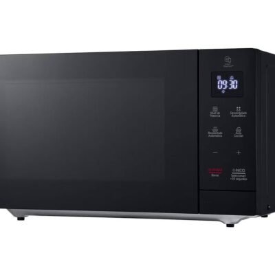 LG 30 Liters,Less Power Consuption,1000 Watts Black, Glass Touch,White LED Display,Lamp